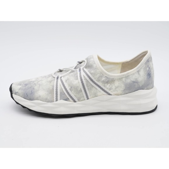 Isaac Mizrahi Sneakers Womens 9 Grey Multi Tie Dye Slip On Casual Fashion Shoes - Picture 2 of 10